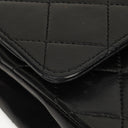 Chanel Medium Vintage Classic Double Flap Bag in Quilted Black Lambskin with 24K Gold-Plated Hardware