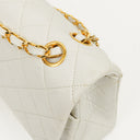 Chanel Medium Classic Quilted Lambskin Double Flap Bag With 24K Gold-Plated Hardware