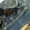 Louis Vuitton Baggy PM Monogram Denim Shoulder Bag