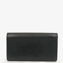 Louis Vuitton Black Leather LockMe Wallet