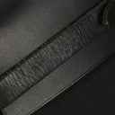 Hermes Herbag PM Vache Hunter Noir Canvas 2 Way With Palladium Hardware