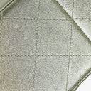 Chanel Classic Metallic Green Quilted Lambskin Jumbo Double Flap Bag