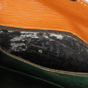 Louis Vuitton Pochette Sellier Dragonne Cognac Epi Clutch