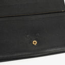 Louis Vuitton Black Leather LockMe Wallet