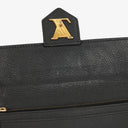 Louis Vuitton Black Leather LockMe Wallet