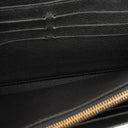 Louis Vuitton Black Leather LockMe Wallet