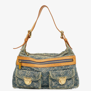 Louis Vuitton Baggy PM Monogram Denim Shoulder Bag
