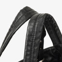 Chanel Paris-Biarritz Black Quilted Coated Canvas Grand Shopping Tote Bag