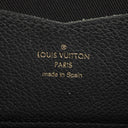 Louis Vuitton Black Leather LockMe Wallet