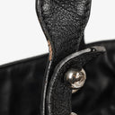 Chanel Paris-Biarritz Black Quilted Coated Canvas Grand Shopping Tote Bag