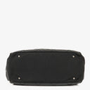 Chanel Paris-Biarritz Black Quilted Coated Canvas Grand Shopping Tote Bag