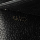 Louis Vuitton Black Leather LockMe Wallet