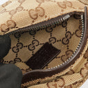 Gucci GG Beige/Brown Monogram Canvas Belt Bag