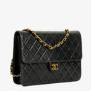 Chanel Classic Single Flap Bag Quilted Lambskin With 24K Gold-Plated Hardware