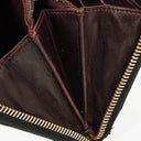 Chanel Black Caviar Leather Zip Wallet