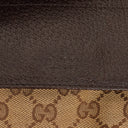 Gucci GG Beige/Brown Monogram Canvas Belt Bag