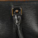 Louis Vuitton Keepall 45 Black EPI Leather Travel Bag