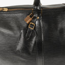 Louis Vuitton Keepall 45 Black EPI Leather Travel Bag