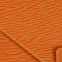 Louis Vuitton Pochette Sellier Dragonne Cognac Epi Clutch