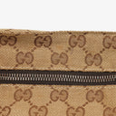 Gucci GG Beige/Brown Monogram Canvas Belt Bag