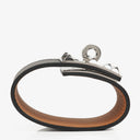 Hermès Black Leather Kelly Dog Extreme Bracelet