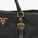 Prada Tessuto Nylon and Leather Tote Bag