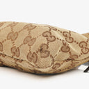 Gucci GG Beige/Brown Monogram Canvas Belt Bag