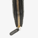 Chanel Black Caviar Leather Zip Wallet