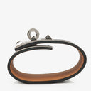 Hermès Black Leather Kelly Dog Extreme Bracelet