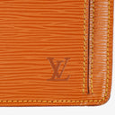 Louis Vuitton Pochette Sellier Dragonne Cognac Epi Clutch