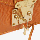 Louis Vuitton Pochette Sellier Dragonne Cognac Epi Clutch