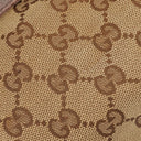 Gucci GG Beige/Brown Monogram Canvas Belt Bag