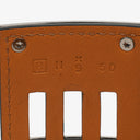 Hermès Black Leather Kelly Dog Extreme Bracelet