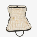 Loewe Black Leather Anagram Travel Bag
