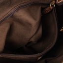 Loewe Anagram Canvas New Road Hobo Bag