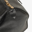 Louis Vuitton Keepall 45 Black EPI Leather Travel Bag