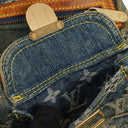 Louis Vuitton Baggy PM Monogram Denim Shoulder Bag