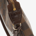 Louis Vuitton Pochette Accessoires Damier Ebene Canvas Clutch Handbag