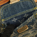 Louis Vuitton Baggy PM Monogram Denim Shoulder Bag