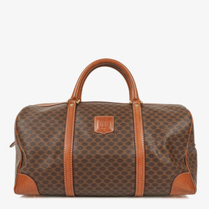 Celine Vintage Macadam Triomphe Travel Bag