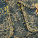 Louis Vuitton Baggy PM Monogram Denim Shoulder Bag