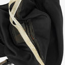 Fendi Black Cloth Baguette Bag