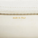 Chanel CC Double Chain White Shoulder Bag