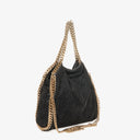 Stella McCartney Black Falabella Tote Vegan Shaggy Deer