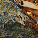 Louis Vuitton Baggy PM Monogram Denim Shoulder Bag