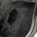 Gucci GG Black Monogram Canvas Belt Bag