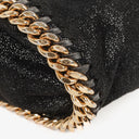 Stella McCartney Black Falabella Tote Vegan Shaggy Deer
