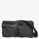 Gucci GG Black Monogram Canvas Belt Bag
