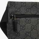 Gucci GG Black Monogram Canvas Belt Bag