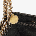 Stella McCartney Black Falabella Tote Vegan Shaggy Deer